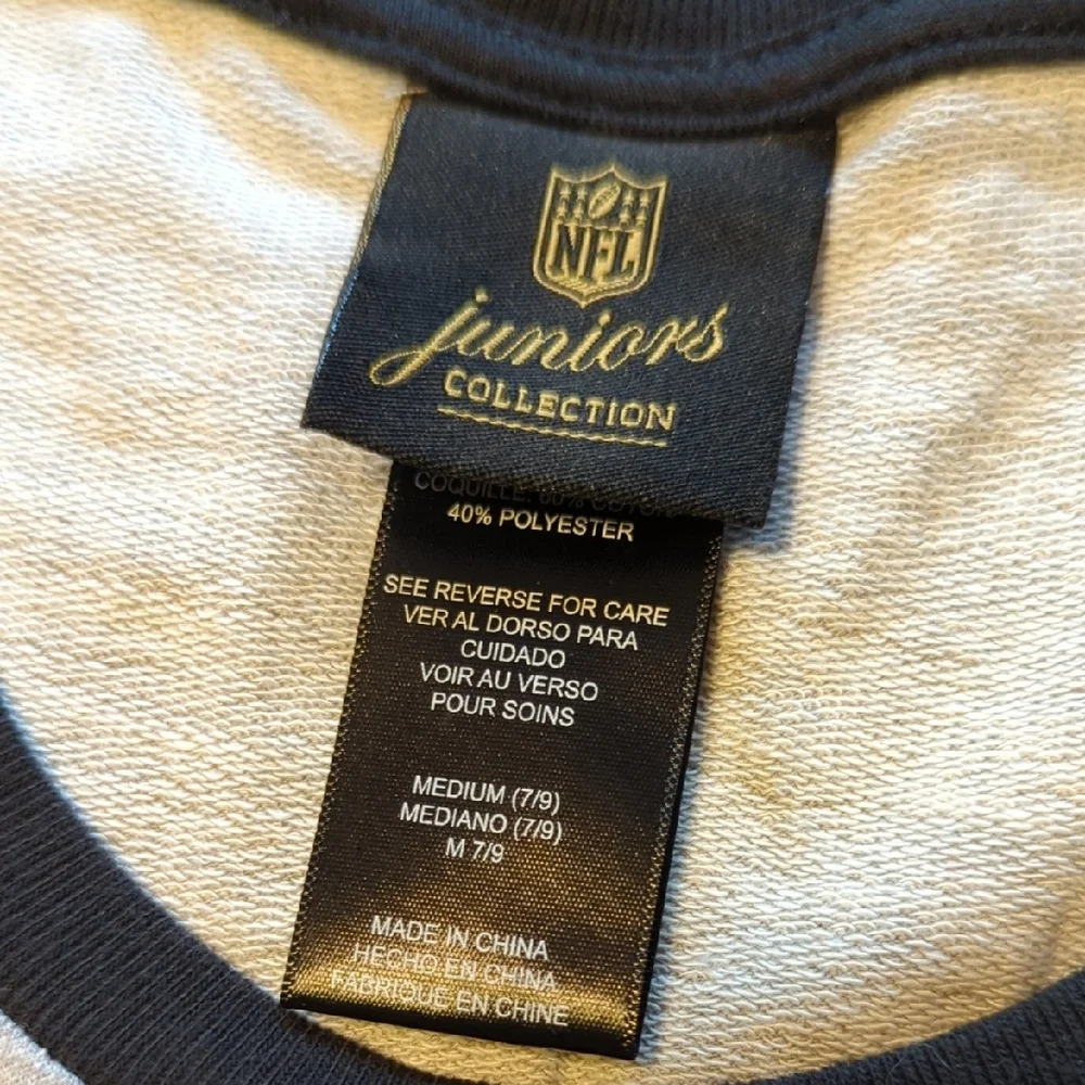 NFL Steelers Black and Gray Long Sleeve Tee with Bold Design - Picture 2 of 6